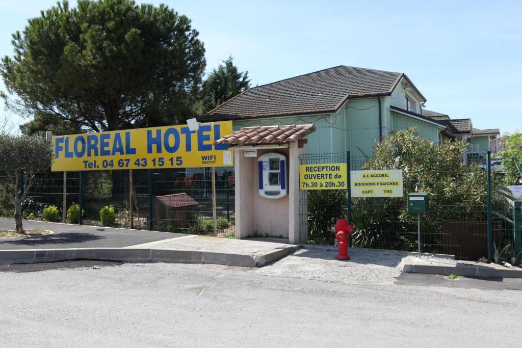 Hotel Floreal Balaruc-le-Vieux Bagian luar foto